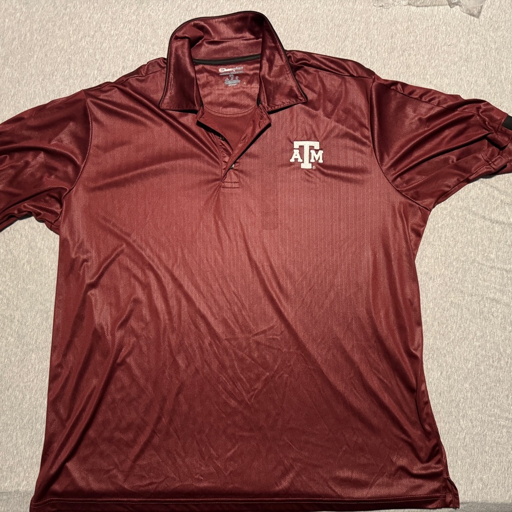 Aggie Champion Maroon Polo Shirt